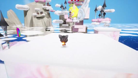 Neko Ghost, Jump! si veselo poskakuje, bojuje a mení pritom pohľad