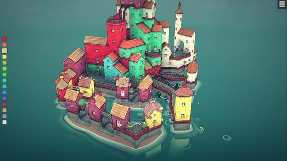 Townscaper hráčov naozaj baví, o pár mesiacov sa začne budovať naplno