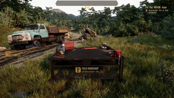 Truck Mechanic: Dangerous Paths bude opravovať a jazdiť v divočine