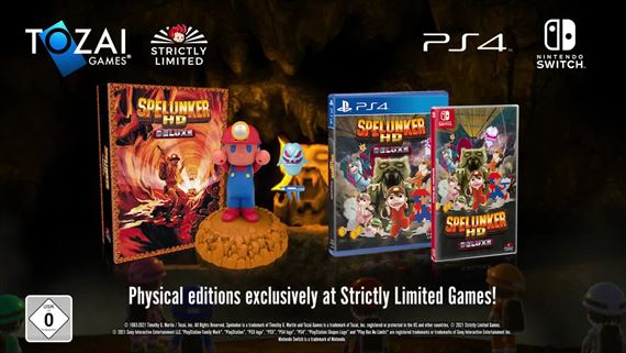 Klasika Spelunker z roku 1983 sa do�k� HD remasteru v Deluxe ed�cii