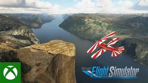Microsoft Flight Simulator pr�ve dostal Nordic update, ukazuje ho na videu