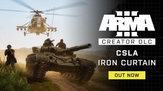 Arma 3 Creator DLC: CSLA Iron Curtain je vonku