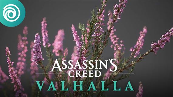 Ubisoft ukázal tvorbu flóry v Assassin's Creed Valhalla