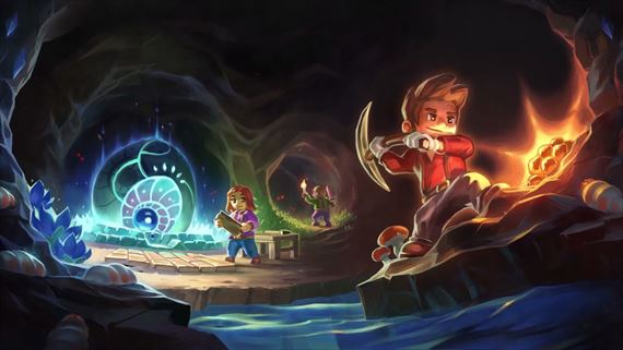 Core Keeper bude prehadva nekonen jaskyu s kreatrami a pokladmi