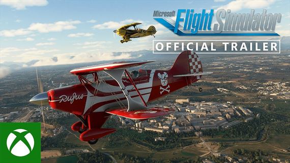 Flight Simulator prich�dza na Xbox Series XS u� v j�li, dostane aj Top Gun update