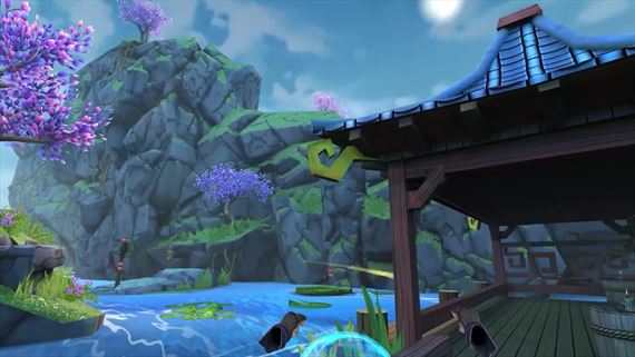 Disc Ninja chce zabavi hdzanm v prostred Japonska