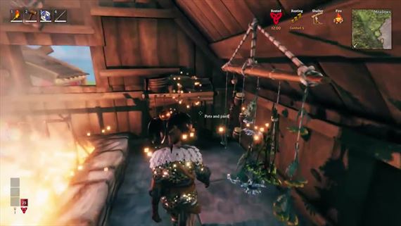 Valheim predvádza svoju kuchyňu a varenie