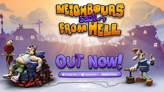 Neighbours back From Hell je už na mobiloch