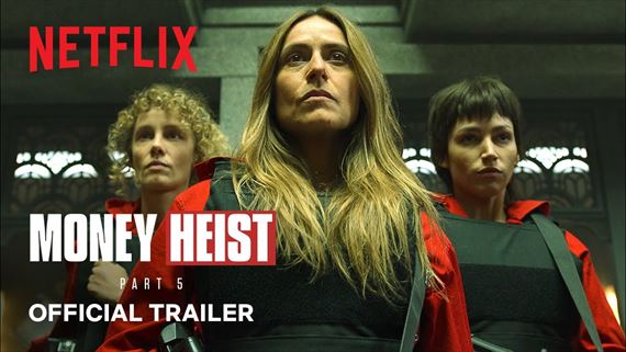 Money Heist: Part 5 Vol.1 - trailer na seri�l