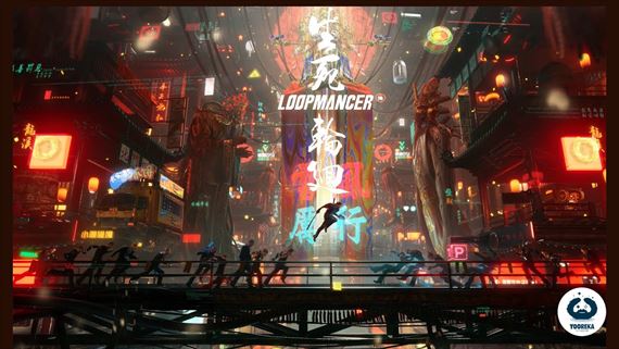 Kybeprunkov akn platformovka Loopmancer ukzala hratenos