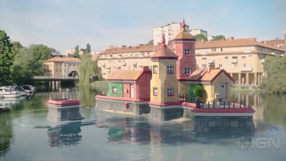 Budovateľský titul Townscaper vyšiel na Switchi