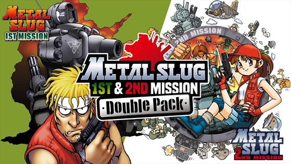 Metal Slug 1st & 2nd Mission Double Pack vy�iel na Switch