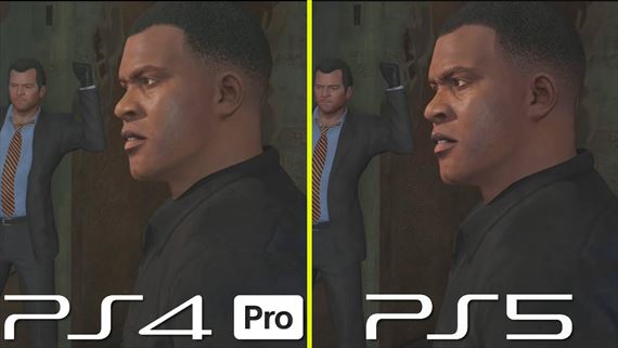 GTA 5 porovnanie PS4 vs PS5
