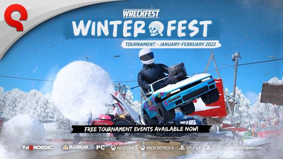 Wreckfest volá hráčov na zasnežený januárový turnaj