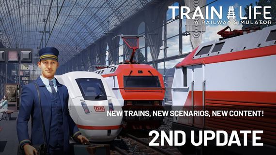 Vlakov Train Life dostal druh vek aktualizciu