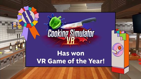 Cooking Simulator VR získal ocenenie VR hra roka