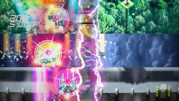 Shinorubi predvedie arkádové prestrelky v japonskom Danmaku štýle