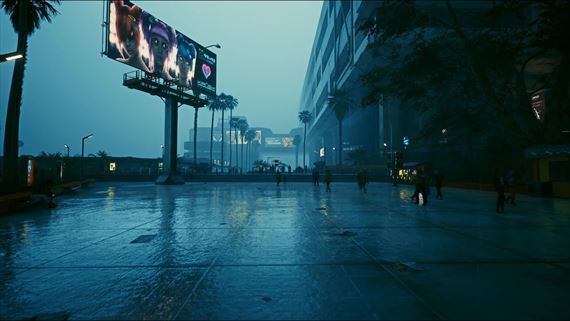 Cyberpunk 2077 so zvýšeným dohľadom a 50-timi modmi