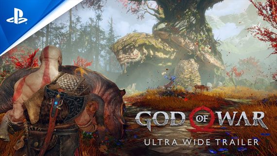 God of War ukazuje Ultrawide rozlíšenie