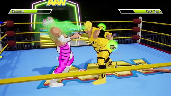 Action Arcade Wrestling sa bude biť aj na Switchi
