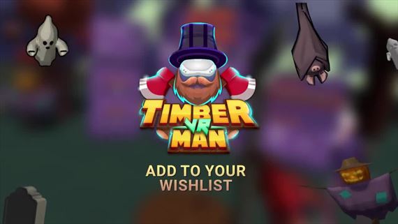 Timberman VR pl�nuje Halloween p�rty