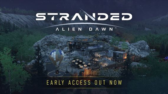 Stranded: Alien Dawn sa už snaží prežiť v Early Access