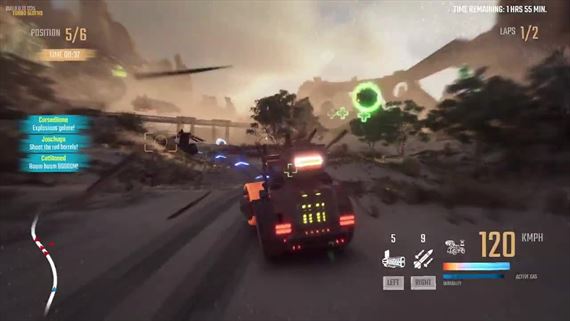 Turbo Sloths predvádza prichádzajúce preteky v pustatine