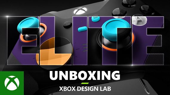 Xbox Design Lab pre Elite Series 2 gamepad priblížený