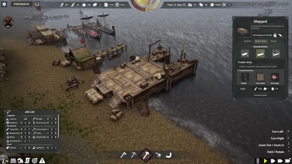 Land of the Vikings zakotvila v Early Access na Steame