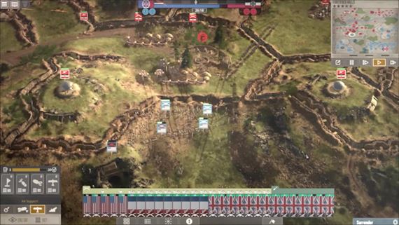 Stratégia The Great War: Western Front približuje svoju hrateľnosť