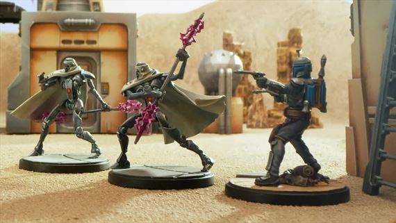 Stolovka Star Wars: Shatterpoint sa predvádza