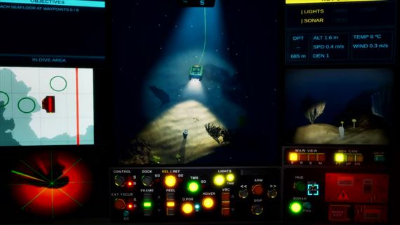 Sk�majte oce�ny v subROV: Underwater Discoveries