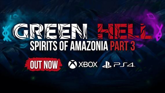 Green Hell dnes dostáva Spirits of Amazonia Part 3 expanziu aj na konzolách