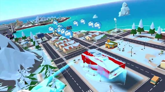 Little Cities m nov ostrovy so snehovou ndielkou