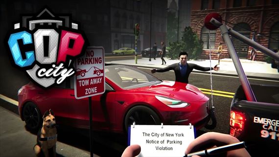 Cop City trailer predstavuje simulciu policajta