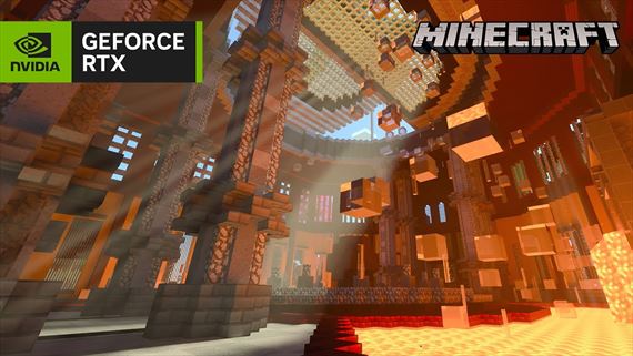 Minecraft dostáva štyri nové RTX svety