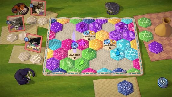 Quilts & Cats of Calico prinesie digitlnu stolov hru s makami