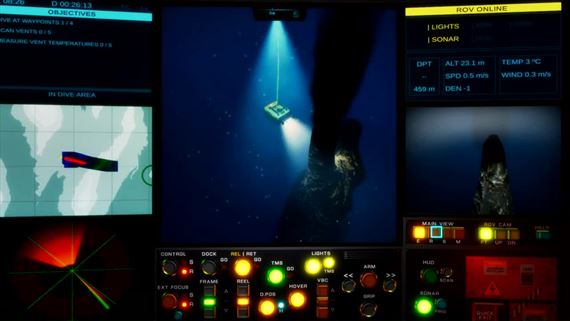 Simultor subROV vplval do Warly Access vd