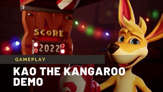 Kao The Kangaroo - ukka hratenosti z dema