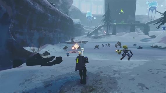 Risk of Rain 2 predvdza railgunnera z DLC Survivors of the Void