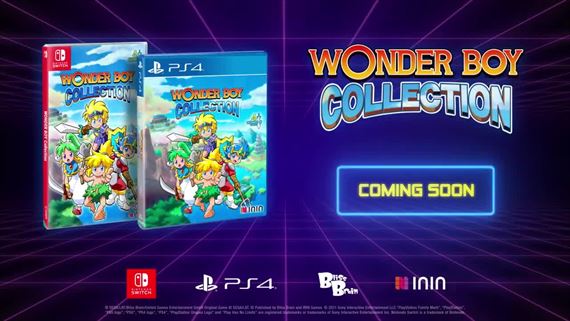 Wonder Boy Collection pr�de na PS4 a Switch