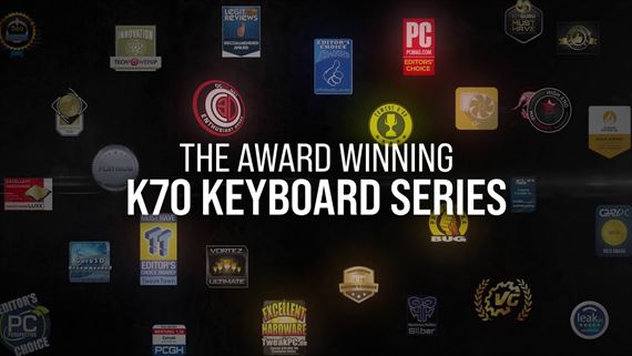 Corsair predviedol a rovno vydal mechanick klvesnicu K70 RGB PRO