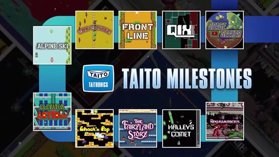 Taito Milestones do Eurpy prinesie klasiky tejto japonskej firmy