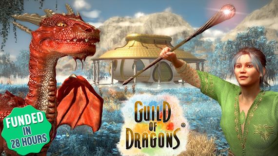 V Guild Of Dragons os�dlite podivn� krajinu a skrot�te draky