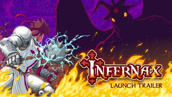 Retro metroidvania Infernax vyšla na PC a konzolách