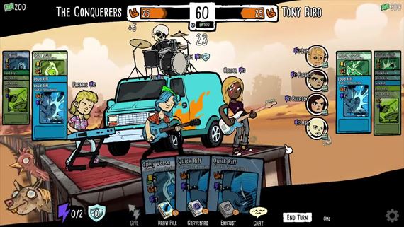 Rockov� kartovka Battle Bands dostala d�tum vydania