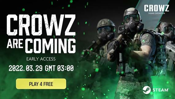 CROWZ prichádza bojovať s online žoldniermi v Early Access