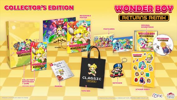 Wonder Boy Returns Remix dostane limitovan� vydanie pre Switch