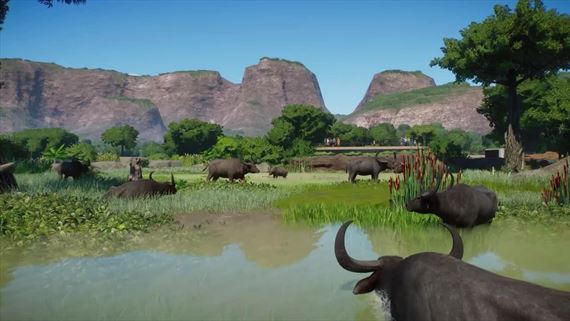 Planet Zoo dostal Wetlands Animal Pack