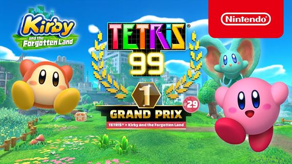 TETRIS 99 pripravuje Kirby and the Forgotten Land event